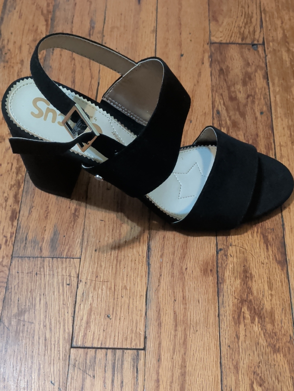 Sam Edelman Women's Black Block Heel